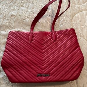 Betsey Johnson Cherry Quilted Tote
